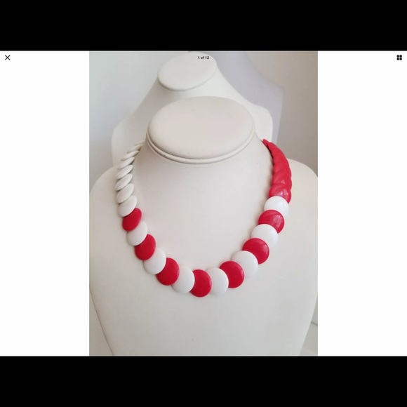 VTG AVON DISK NECKLACE - Picture 3 of 12